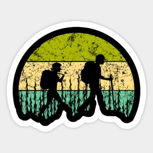 hiking Sticker